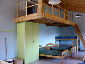 Dortoir et mezzanine